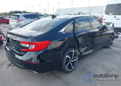 2019 Honda Accord Sport z USA, uszkodzony, nr VIN 1HGCV1F36KA056528